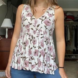 American Eagle Floral Tank Top